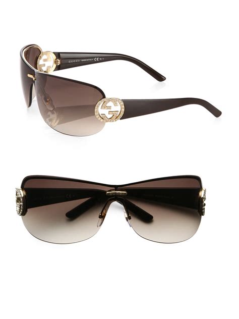 crystal sunglasses gucci|gucci sunglass women.